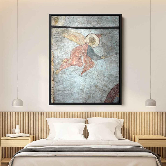 The Last Judgement: Angel (1408) by Andrei Rublev - Canvas Artwork