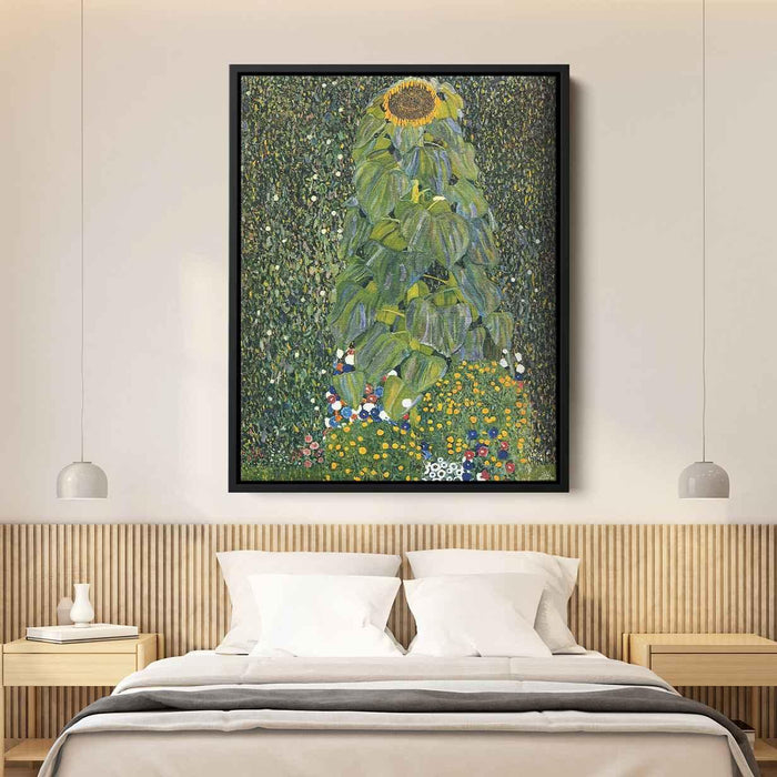 The Sunflower (1907) by Gustav Klimt - Canvas Artwork