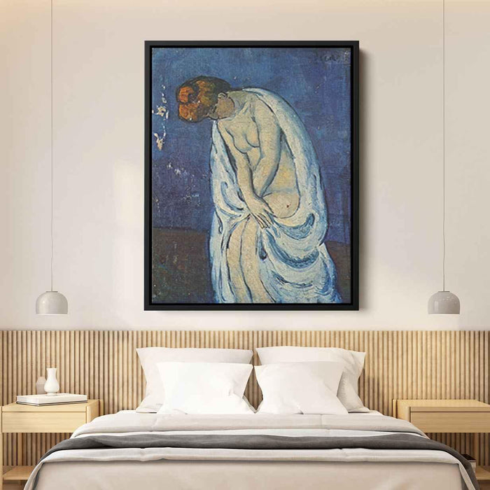 Woman leaving the bath (1901) by Pablo Picasso - Canvas Artwork