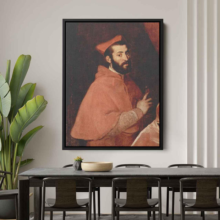 Alessandro Farnese (1546) by Titian - Canvas Artwork