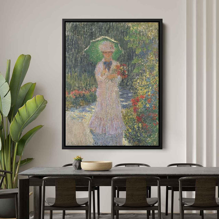 Camille with Green Parasol (1876) by Claude Monet - Canvas Artwork Kanvah Camille with Green Parasol (1876) by Claude Monet - Canvas Artwork Kanvah