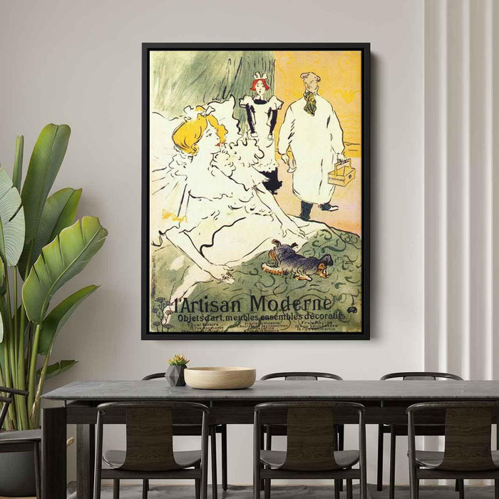 Craftsman modern by Henri de Toulouse-Lautrec - Canvas Artwork