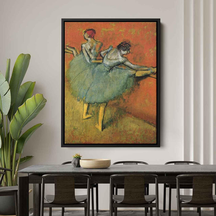 Dancers at the Barre (1905) by Edgar Degas - Canvas Artwork