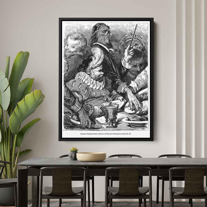 Don Quixote by Gustave Dore - Canvas Artwork