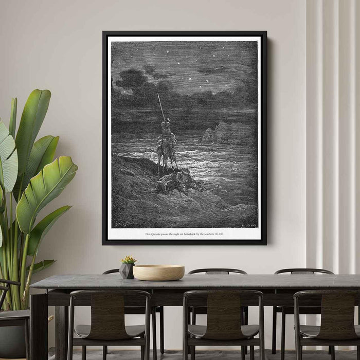 Don Quixote by Gustave Dore - Canvas Artwork