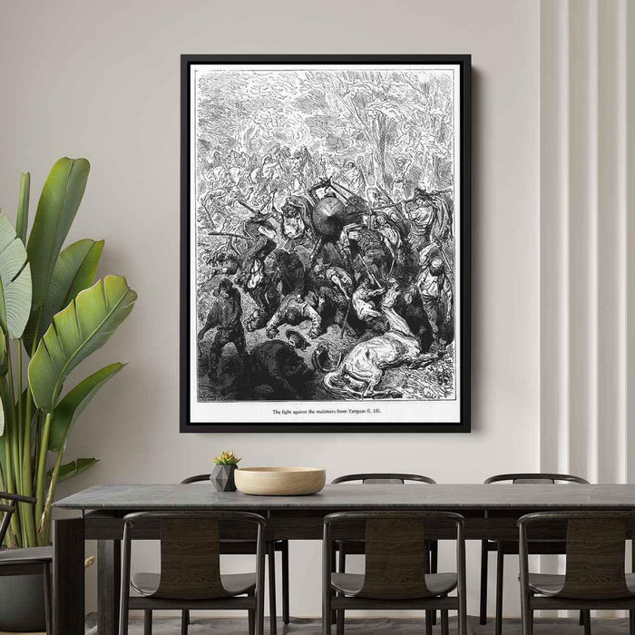 Don Quixote by Gustave Dore - Canvas Artwork