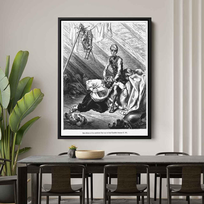 Don Quixote by Gustave Dore - Canvas Artwork