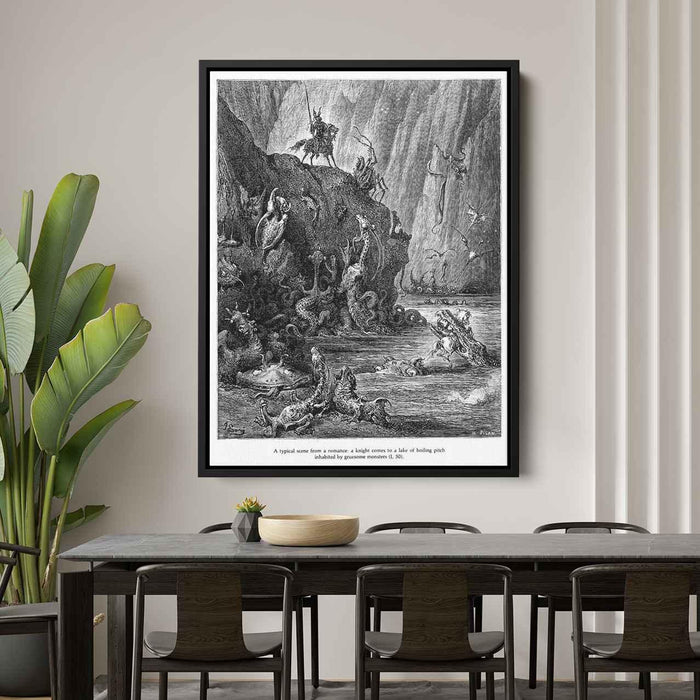 Don Quixote by Gustave Dore - Canvas Artwork