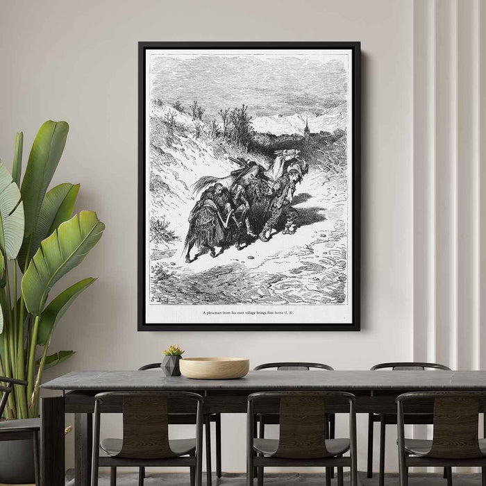 Don Quixote by Gustave Dore - Canvas Artwork