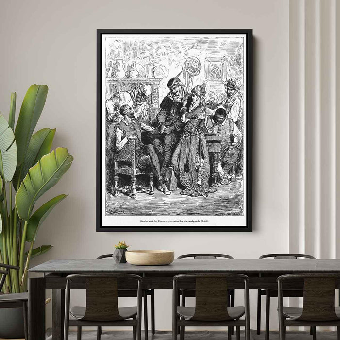 Don Quixote by Gustave Dore - Canvas Artwork