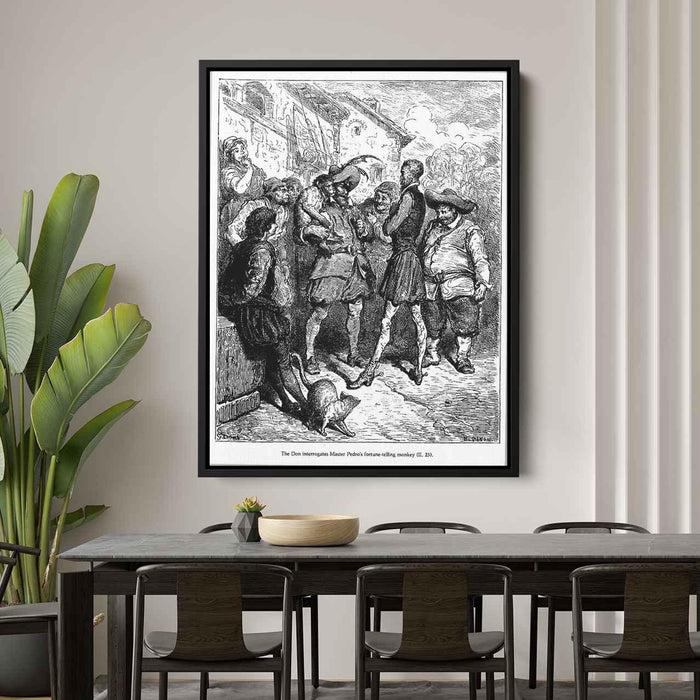 Don Quixote by Gustave Dore - Canvas Artwork