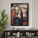 Granada diptych, right wing, the holy women and St. John by Hans Memling - Canvas Artwork