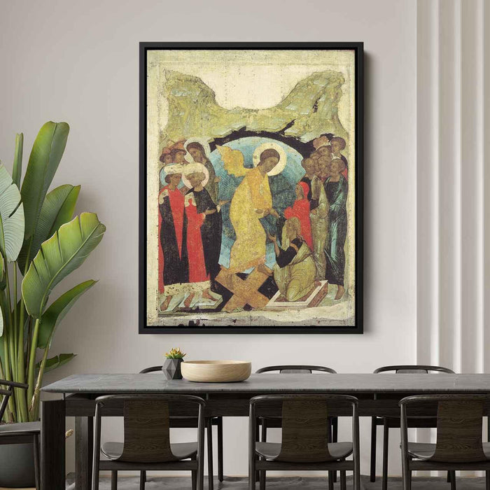 Harrowing of Hell (1408) by Andrei Rublev - Canvas Artwork