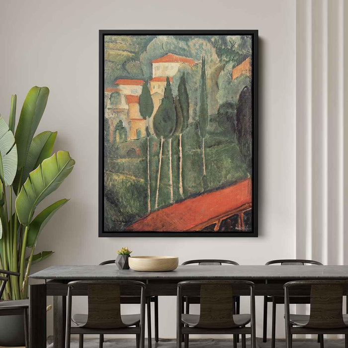 Landscape, Southern France by Amedeo Modigliani - Canvas Artwork