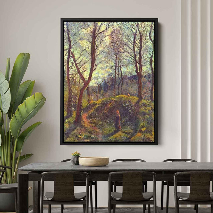 Landscape with Big Trees by Camille Pissarro - Canvas Artwork