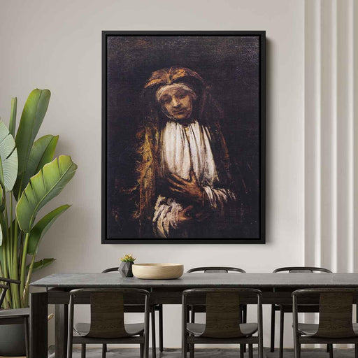 Mater Dolorosa (1660) by Rembrandt - Canvas Artwork