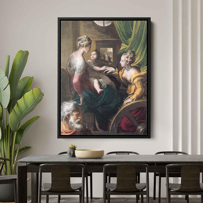 Mystic Marriage of Saint Catherine (1531) by Parmigianino - Canvas Artwork