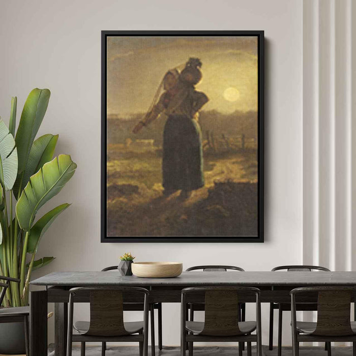 Norman Milkmaid by Jean-Francois Millet - Canvas Artwork