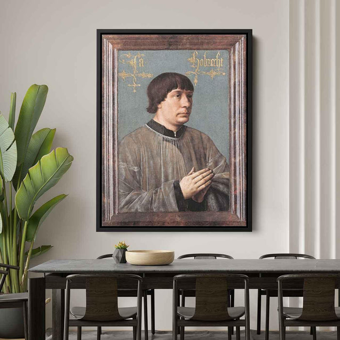 Portrait of Jacob Obrecht by Hans Memling - Canvas Artwork