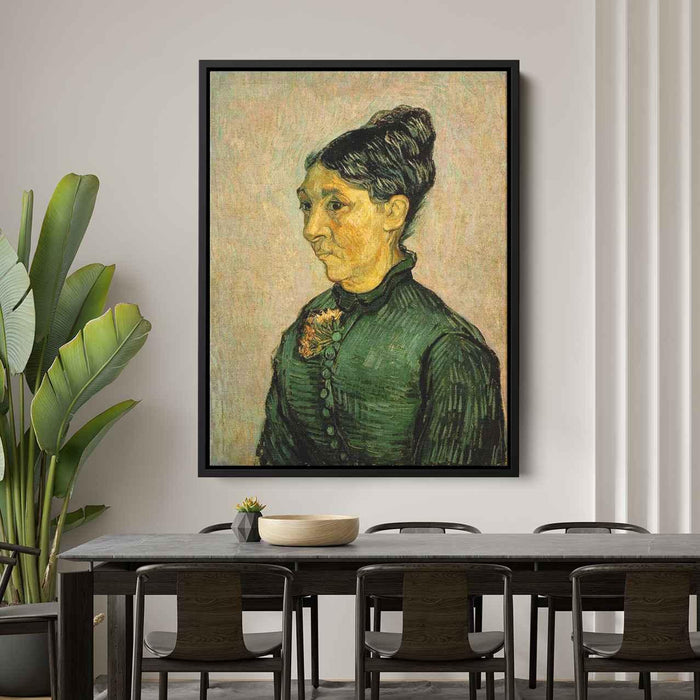 Portrait of Madame Trabuc (1889) by Vincent van Gogh - Canvas Artwork
