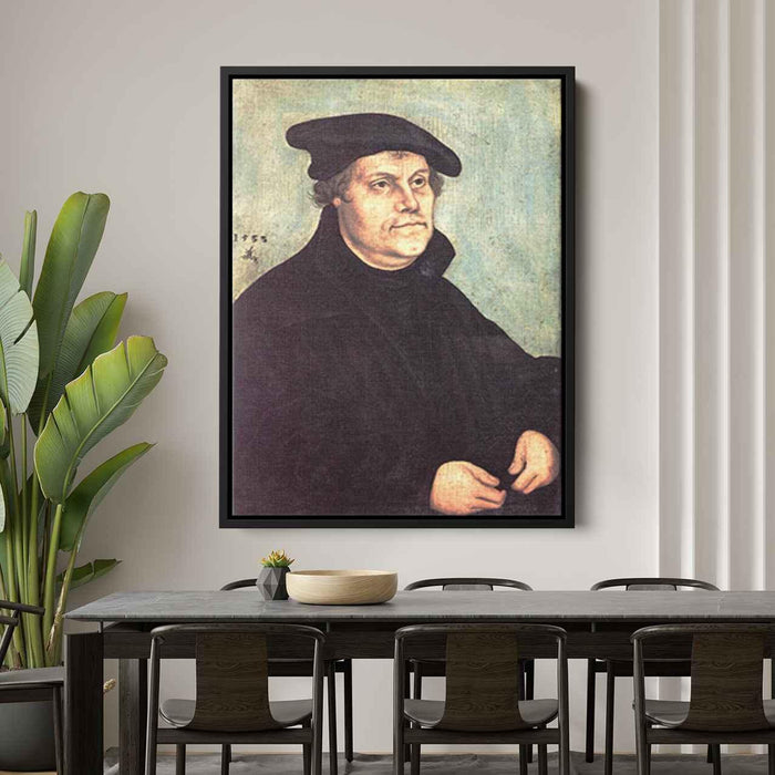 Portrait of Martin Luther (1543) by Lucas Cranach the Elder - Canvas Artwork