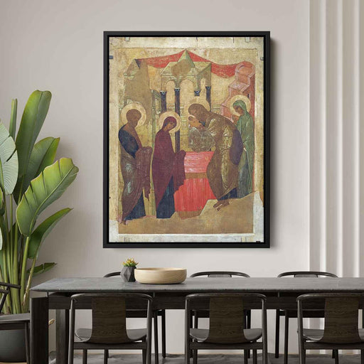 Presentation of Jesus at the Temple (1408) by Andrei Rublev - Canvas Artwork