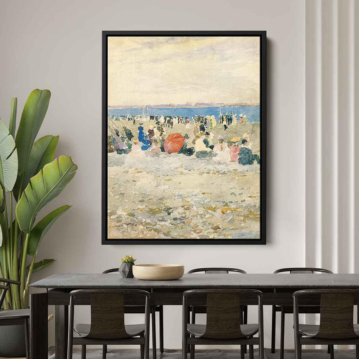 Revere Beach (1896) by Maurice Prendergast - Canvas Artwork