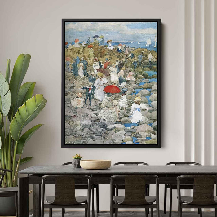 Rocky Shore, Nantasket by Maurice Prendergast - Canvas Artwork