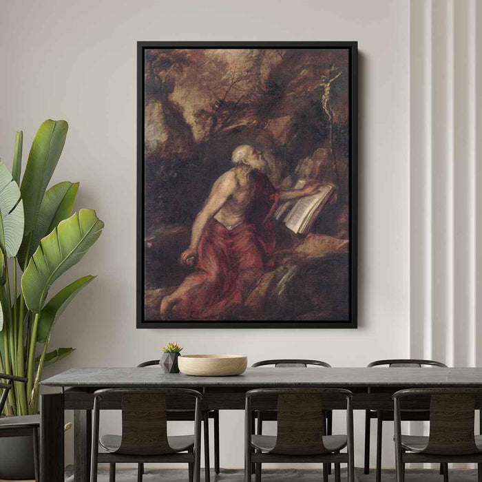St Jerome (1575) by Titian - Canvas Artwork