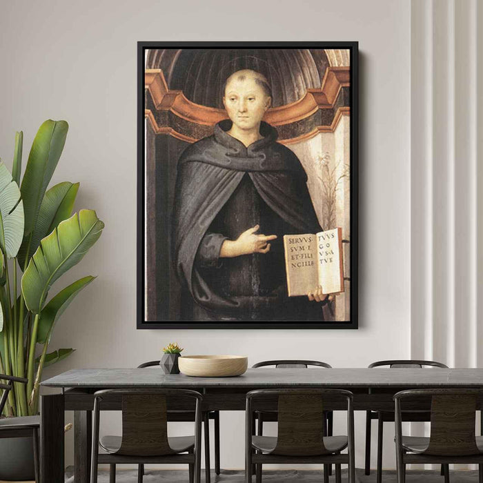 St. Nicholas of Tolentino (1507) by Pietro Perugino - Canvas Artwork