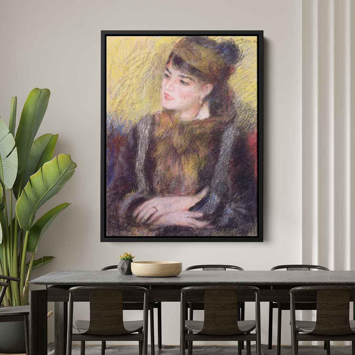 Study of a Woman by Pierre-Auguste Renoir - Canvas Artwork