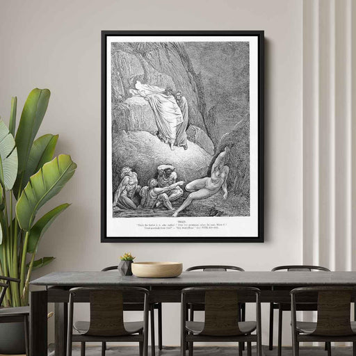 Thais by Gustave Dore - Canvas Artwork