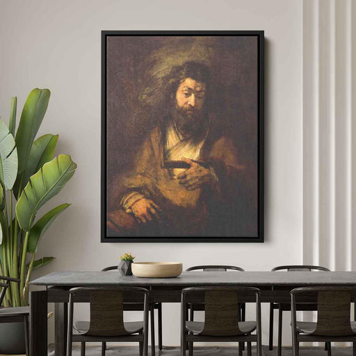 The Apostle Simon (1661) by Rembrandt - Canvas Artwork