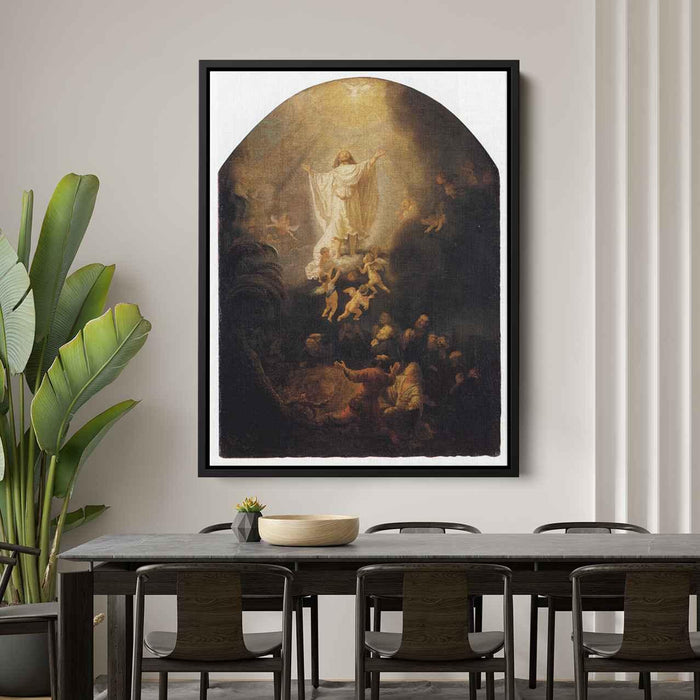 The Ascension Of Christ (1636) by Rembrandt - Canvas Artwork