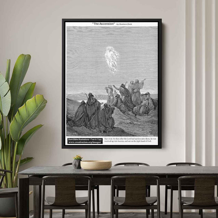 The Ascension by Gustave Dore - Canvas Artwork