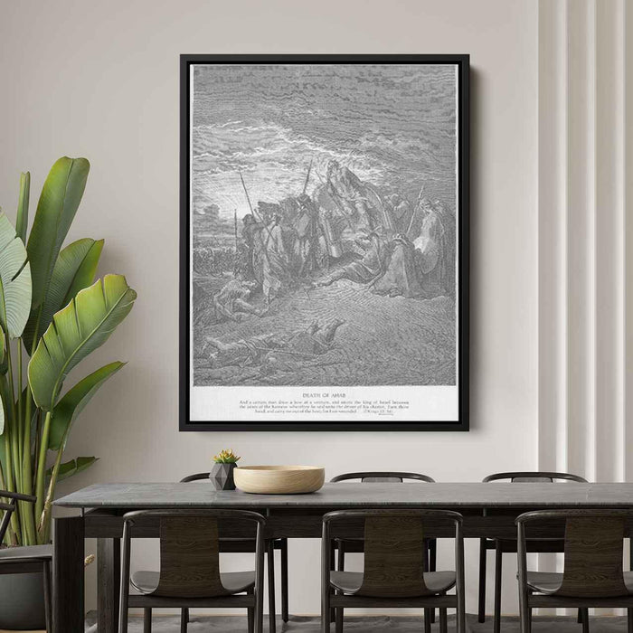 The Death of Ahab by Gustave Dore - Canvas Artwork