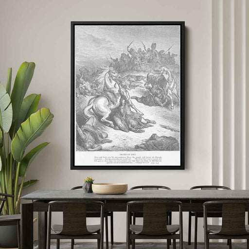 The Death of Saul by Gustave Dore - Canvas Artwork