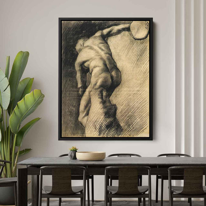 The Discus Thrower (1886) by Vincent van Gogh - Canvas Artwork