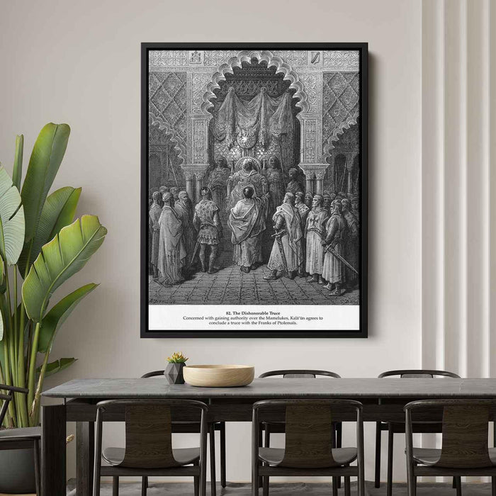 The Dishonorable Truce by Gustave Dore - Canvas Artwork