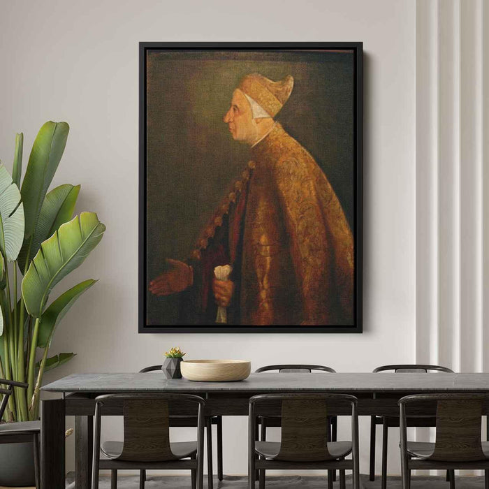 The Doge Niccolo Marcello (1542) by Titian - Canvas Artwork