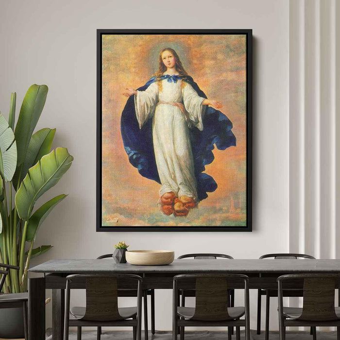 The Immaculate Conception (1661) by Francisco de Zurbaran - Canvas Artwork