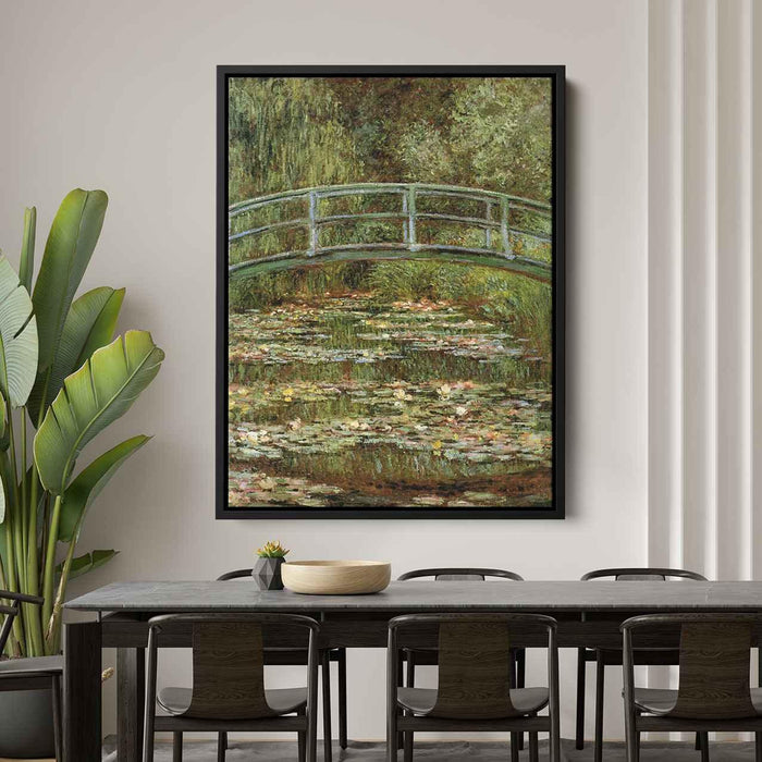 The Japanese Bridge (1899) by Claude Monet - Canvas Artwork