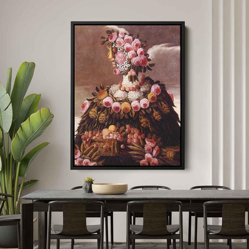 Spring by Giuseppe Arcimboldo - Canvas Artwork