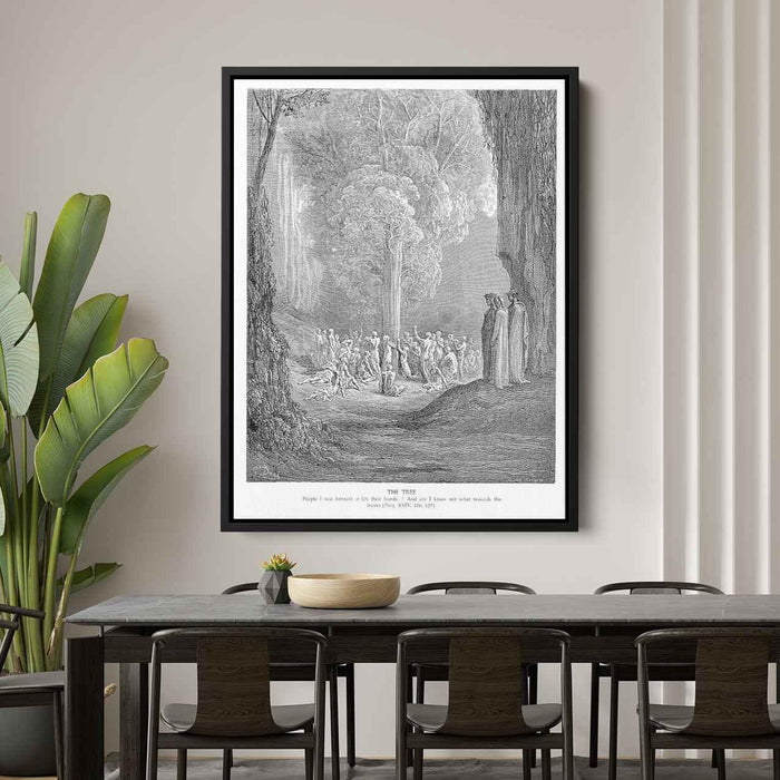 The Tree by Gustave Dore - Canvas Artwork