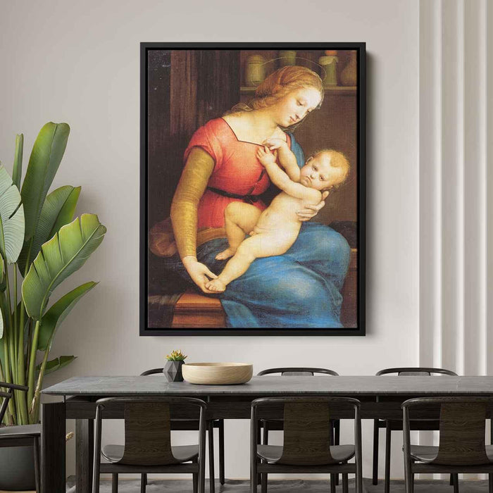The Virgin of the House of Orleans (1506) by Raphael - Canvas Artwork