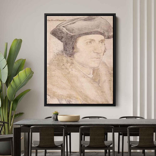 Thomas More (1527) by Hans Holbein the Younger - Canvas Artwork