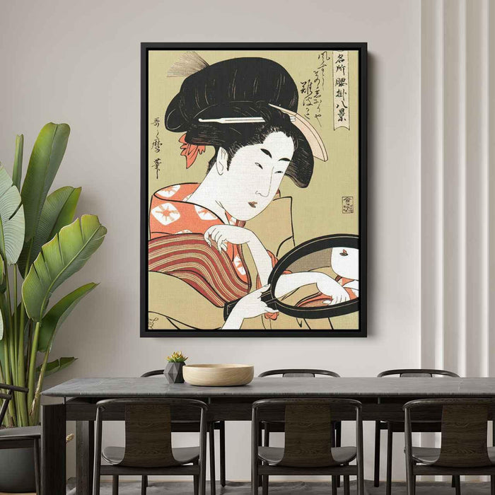 Utamaro Okita by Kitagawa Utamaro - Canvas Artwork