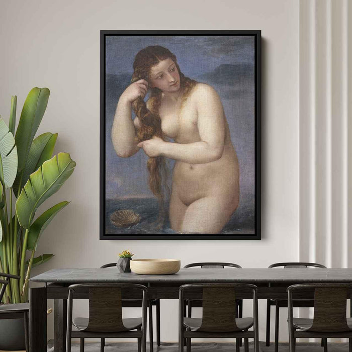 Venus Anadyomene (1520) by Titian - Canvas Artwork