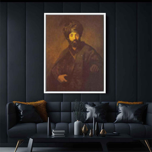 A Turk (1635) by Rembrandt - Canvas Artwork