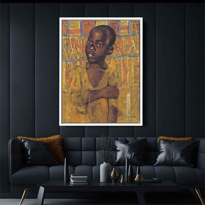 African boy (1907) by Kuzma Petrov-Vodkin - Canvas Artwork